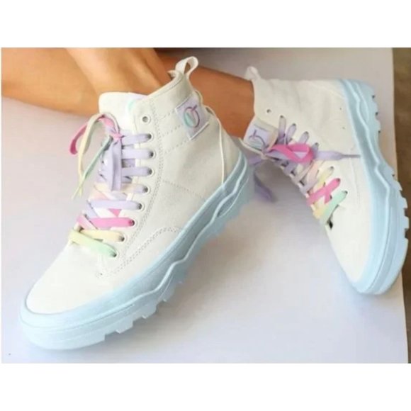 Vans Shoes - NEW Vans Sentry Wc Pastel Pop High Top  Suede Sneakers Size 13/11.5